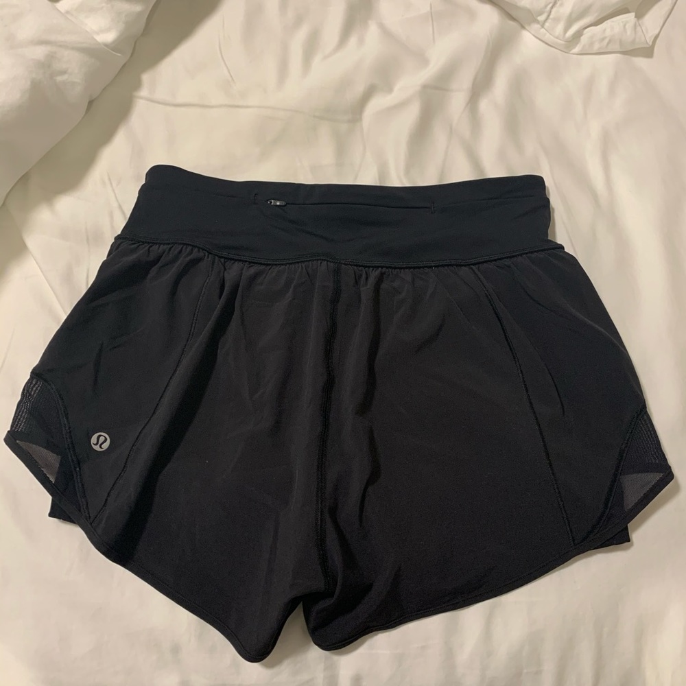 Lulu Lemon Hotty Hot Shorts, Black